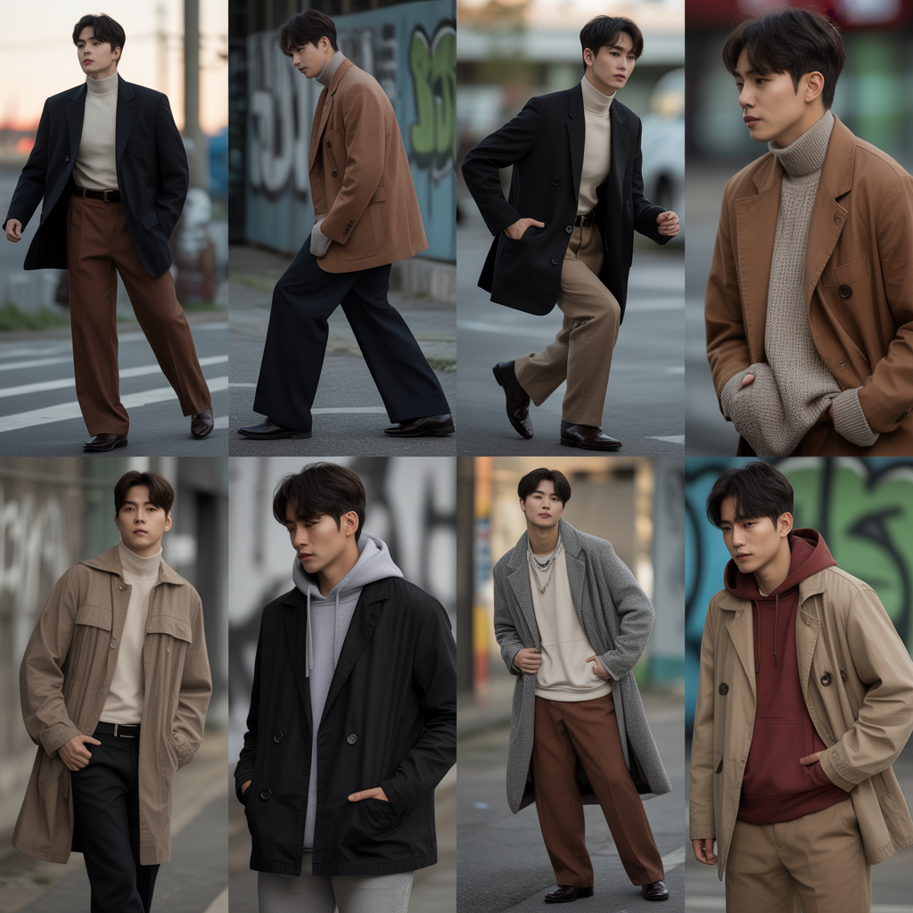 17 ways to layer your fall outfit like korean men