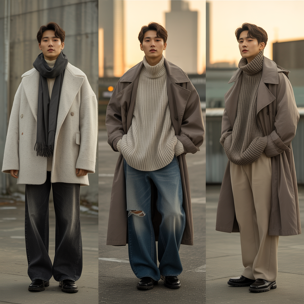 17 ways to layer your fall outfit like korean men