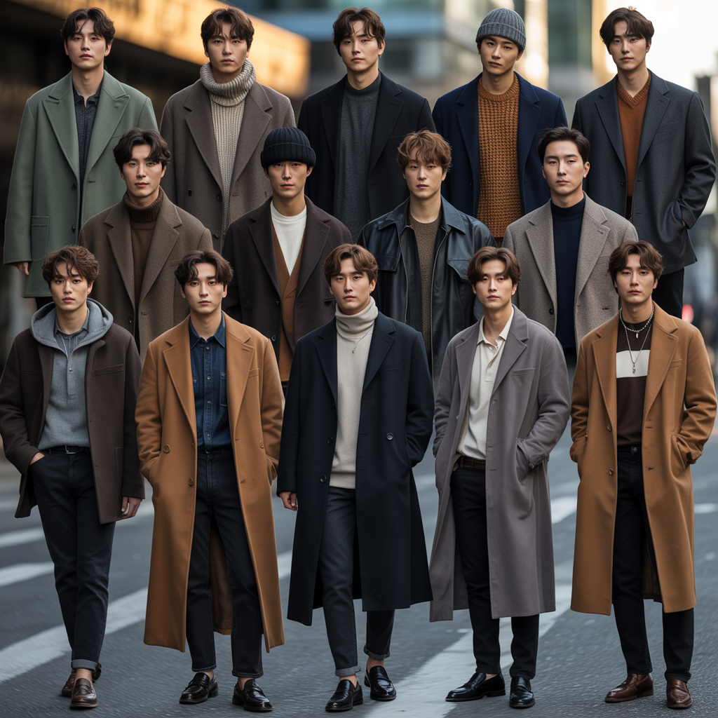 17 ways to layer your fall outfit like korean men