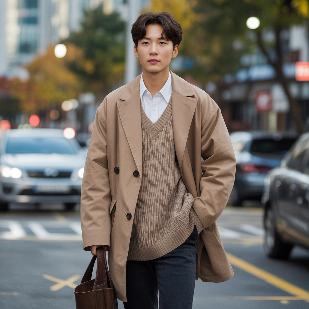 17 ways to layer your fall outfit like korean men