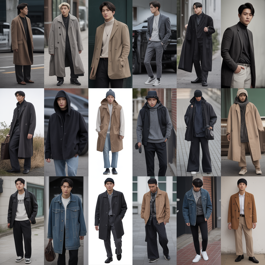 17 ways to layer your fall outfit like korean men