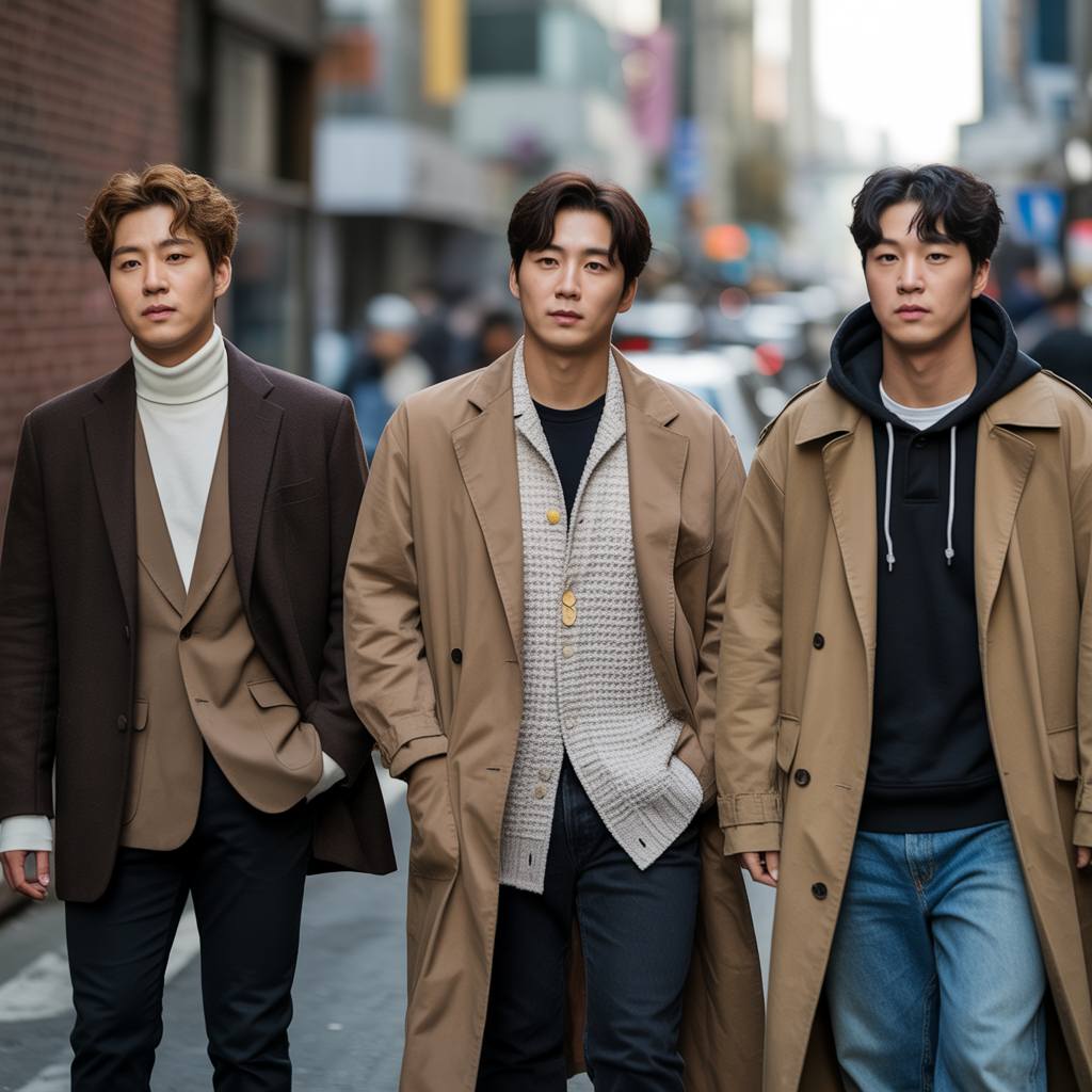 17 ways to layer your fall outfit like korean men