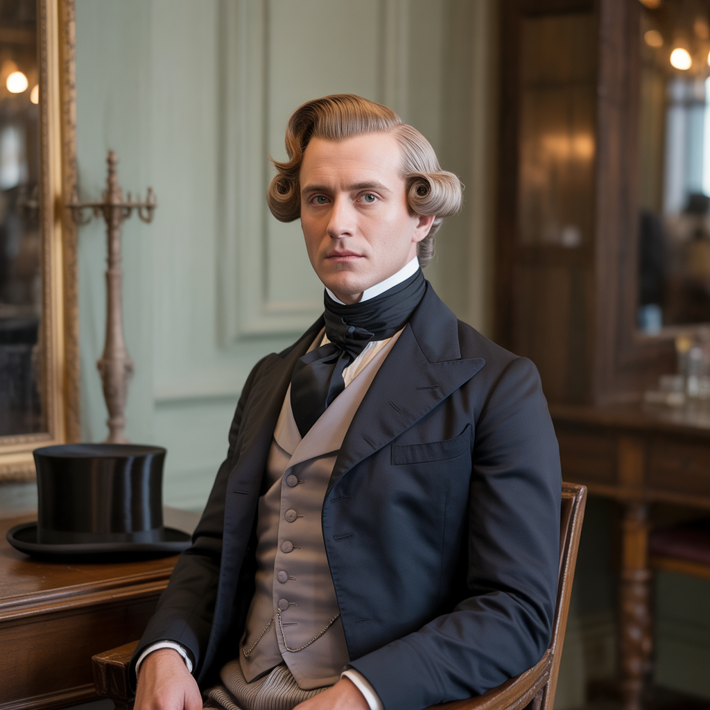 1800s mens hairstyles