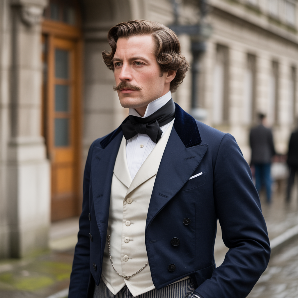 1800s mens hairstyles