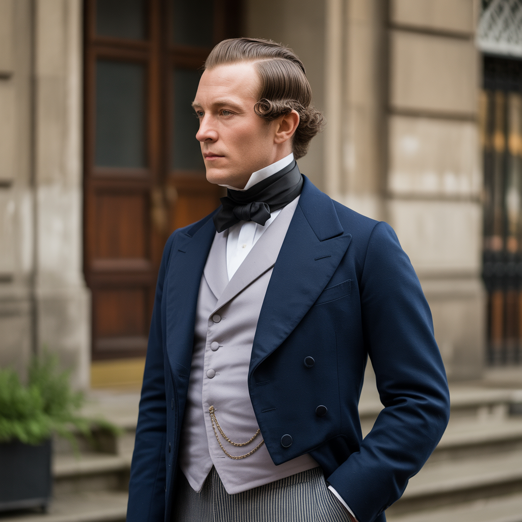 1800s mens hairstyles