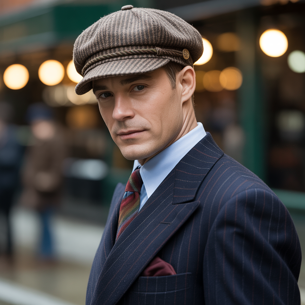 1920s mens cap