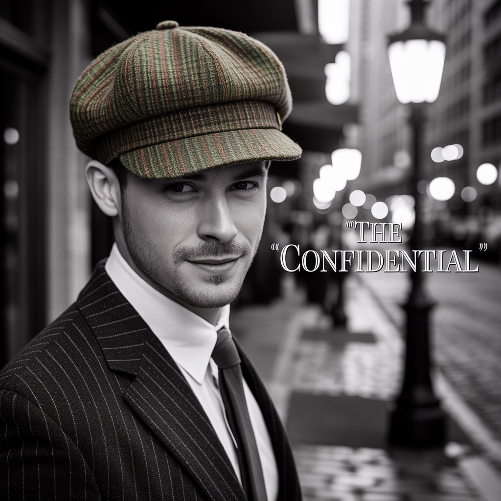 1920s mens cap