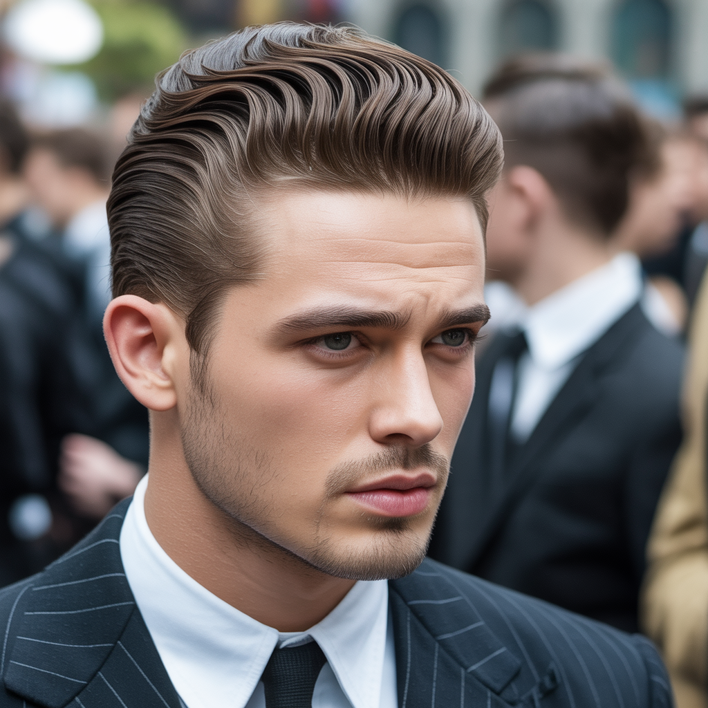 1930s-2000s mens hairstyles