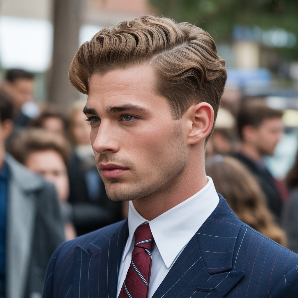 1930s-2000s mens hairstyles