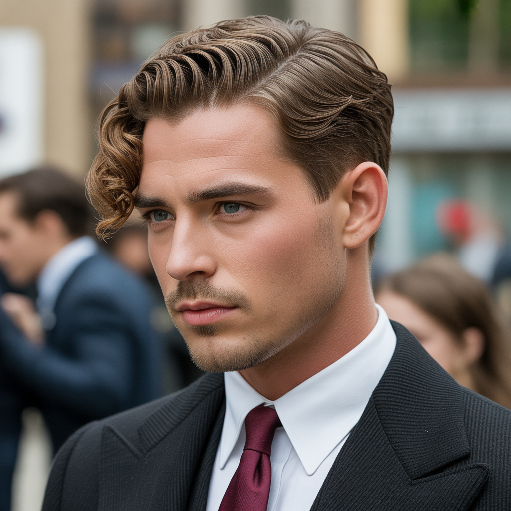 1930s-2000s mens hairstyles