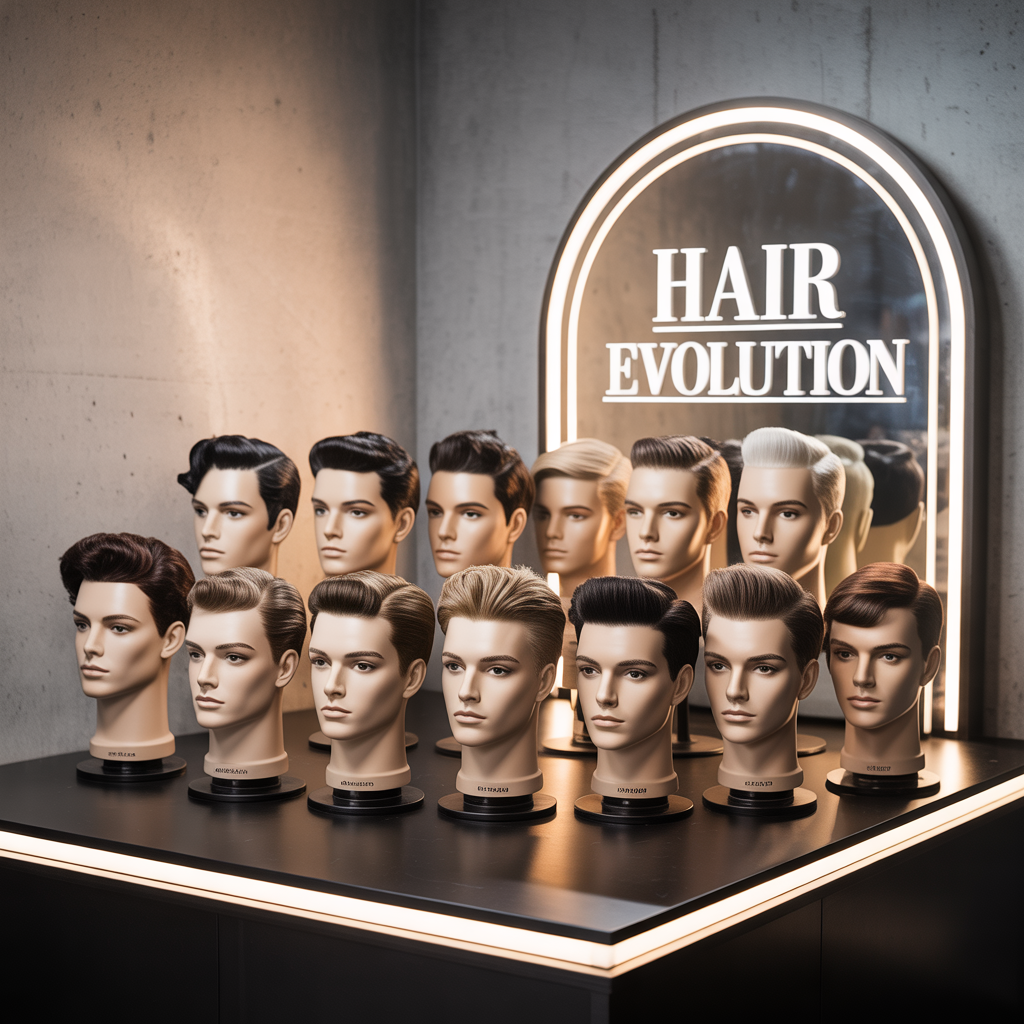 1930s-2000s mens hairstyles