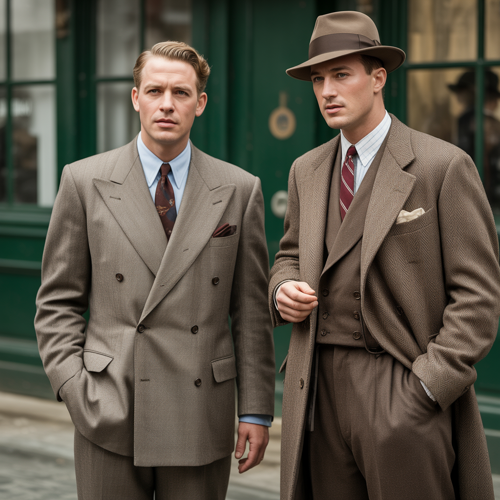 1940s mens fashion