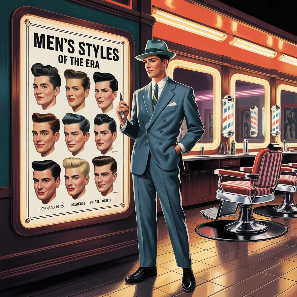1950s barbershop chart