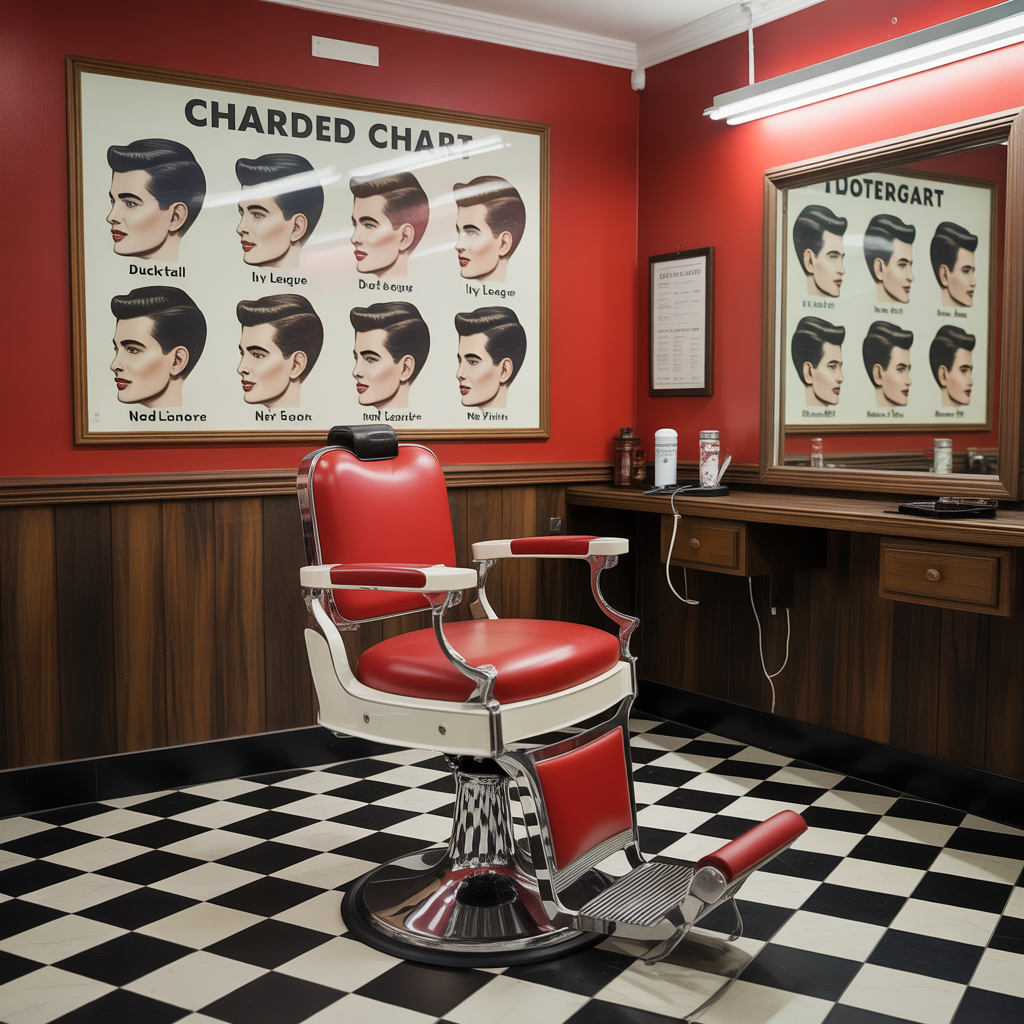 1950s barbershop chart