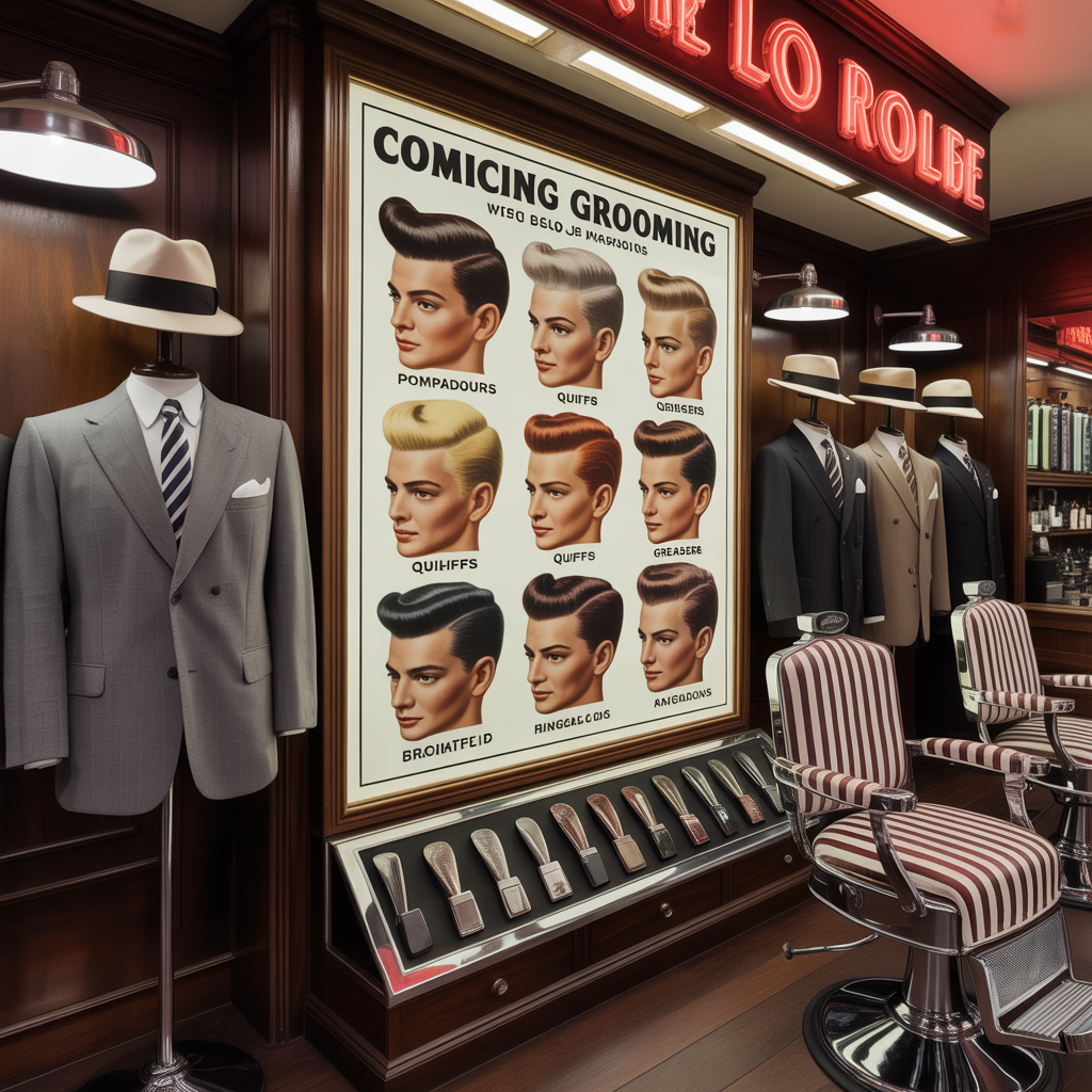1950s barbershop chart
