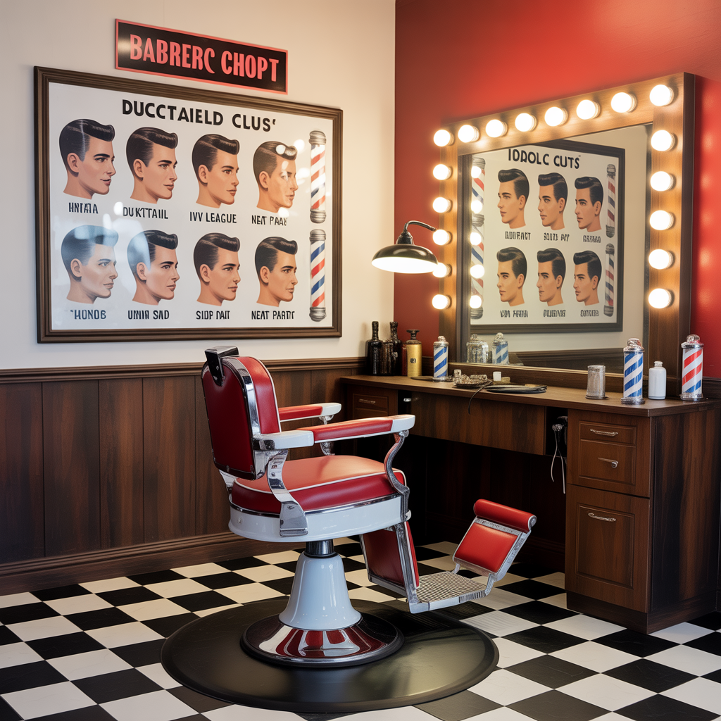 1950s barbershop chart