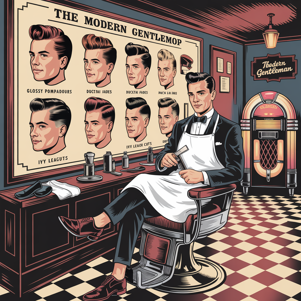 1950s barbershop chart