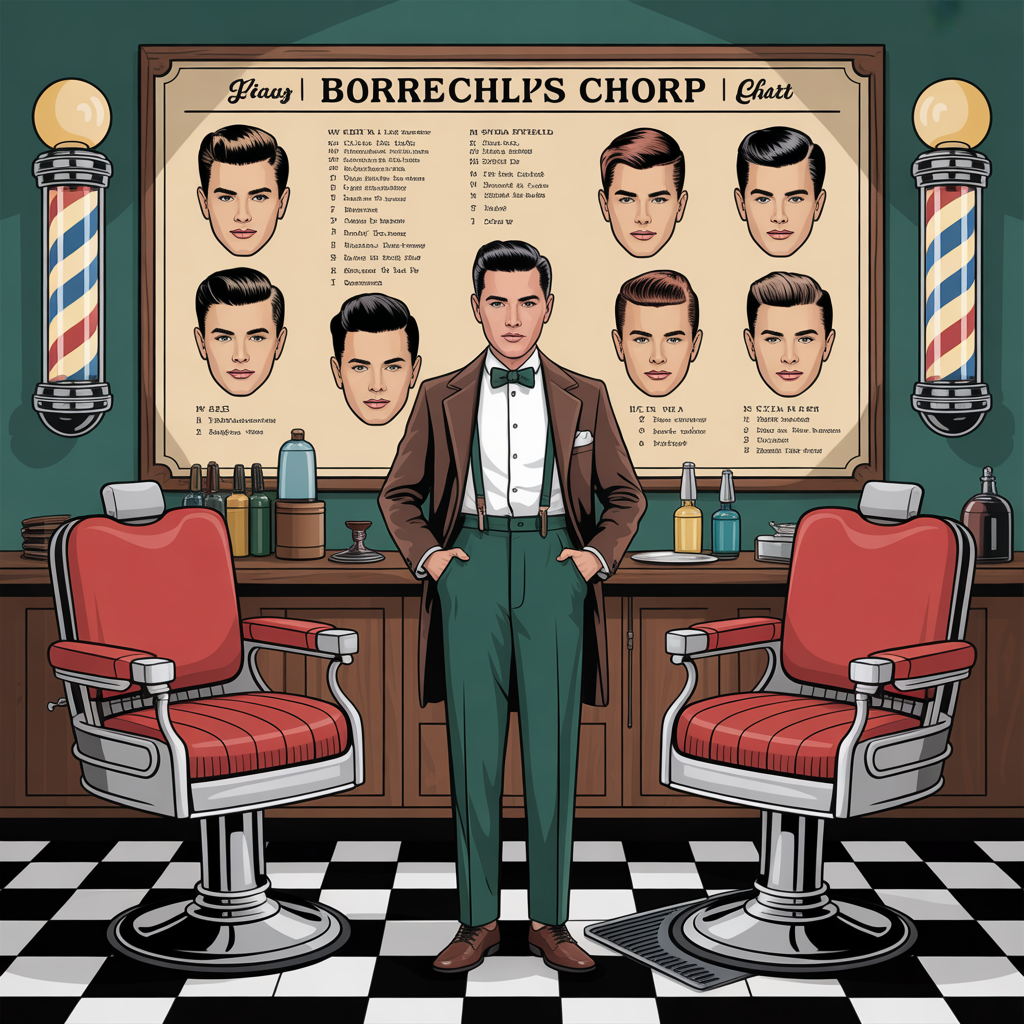 1950s barbershop chart