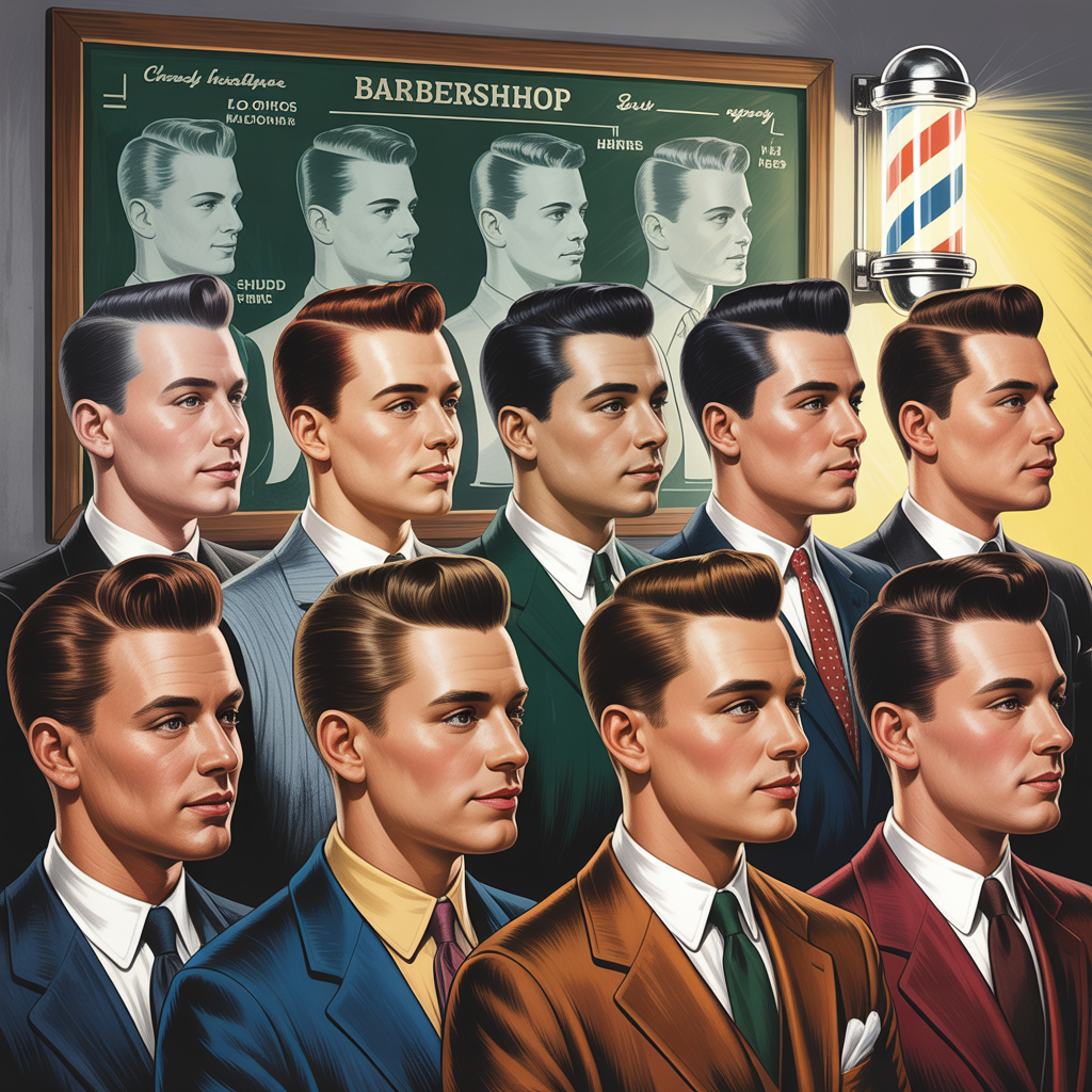 1950s barbershop chart