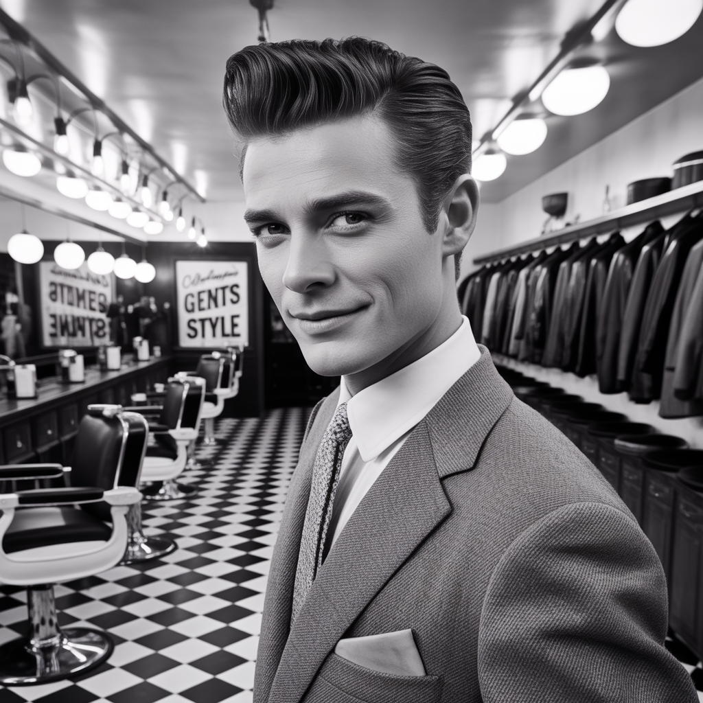 1950s mens hairstyles