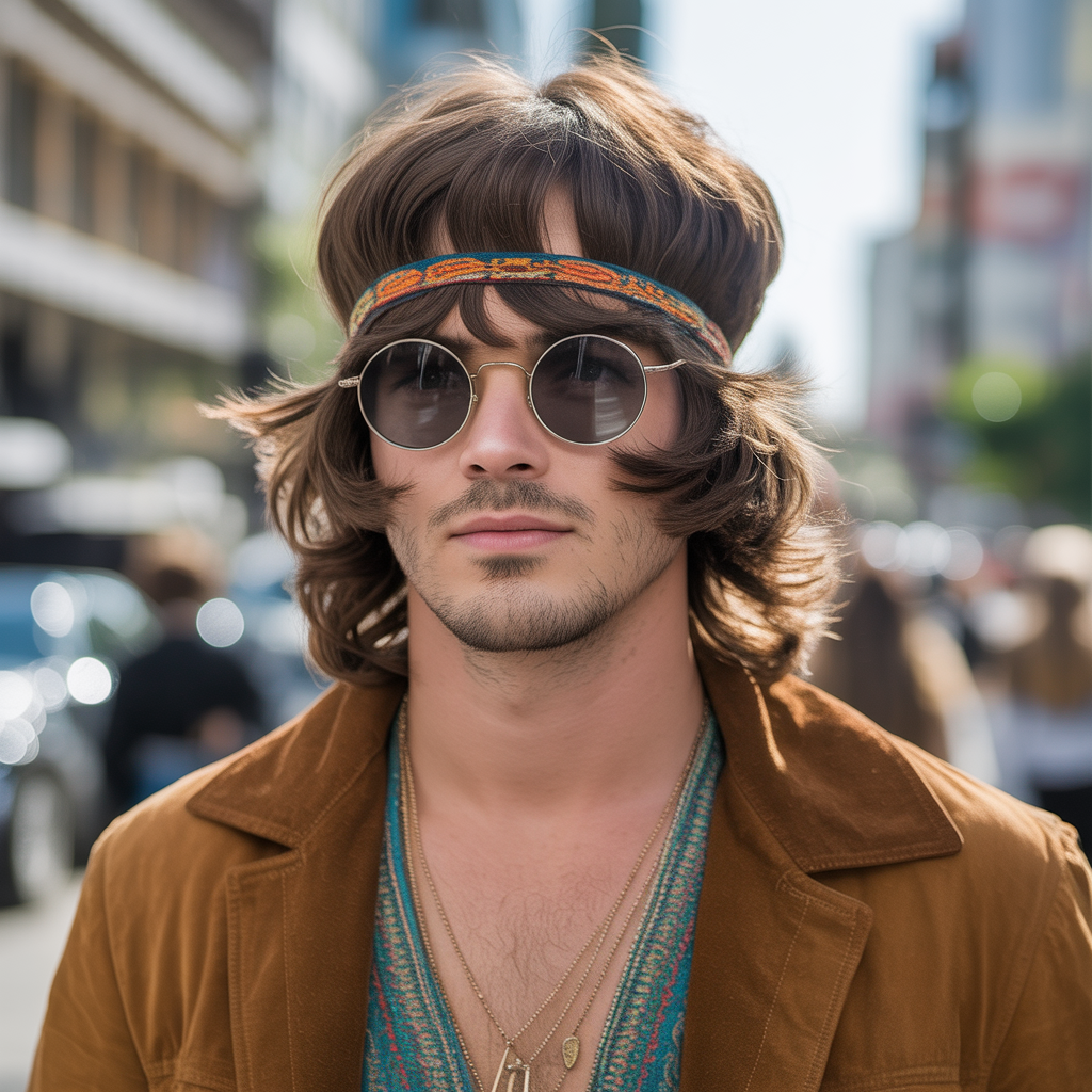 1960s hippie hairstyles