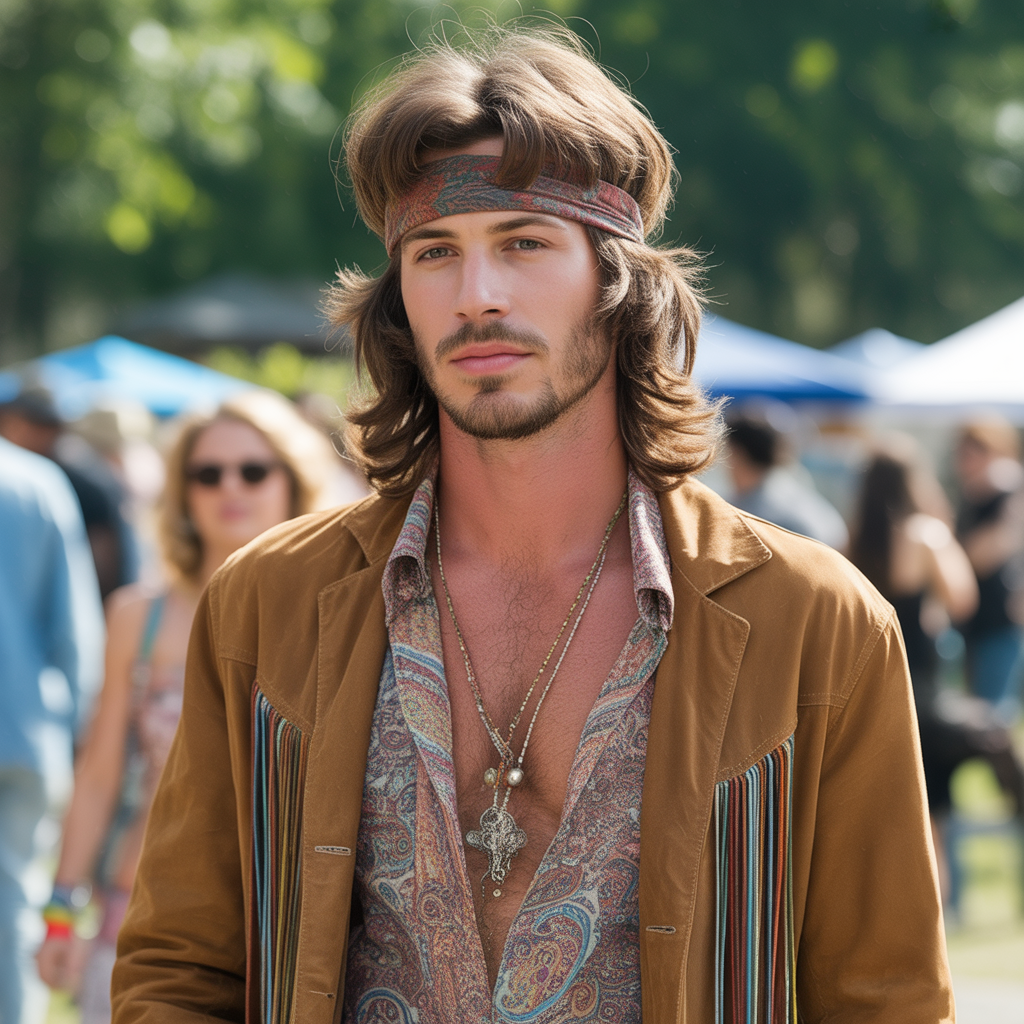 1960s hippie hairstyles