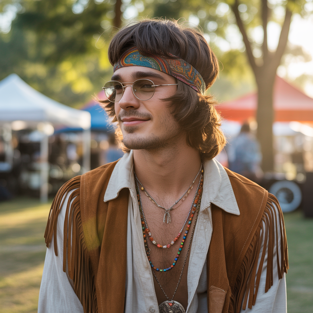 1960s hippie hairstyles