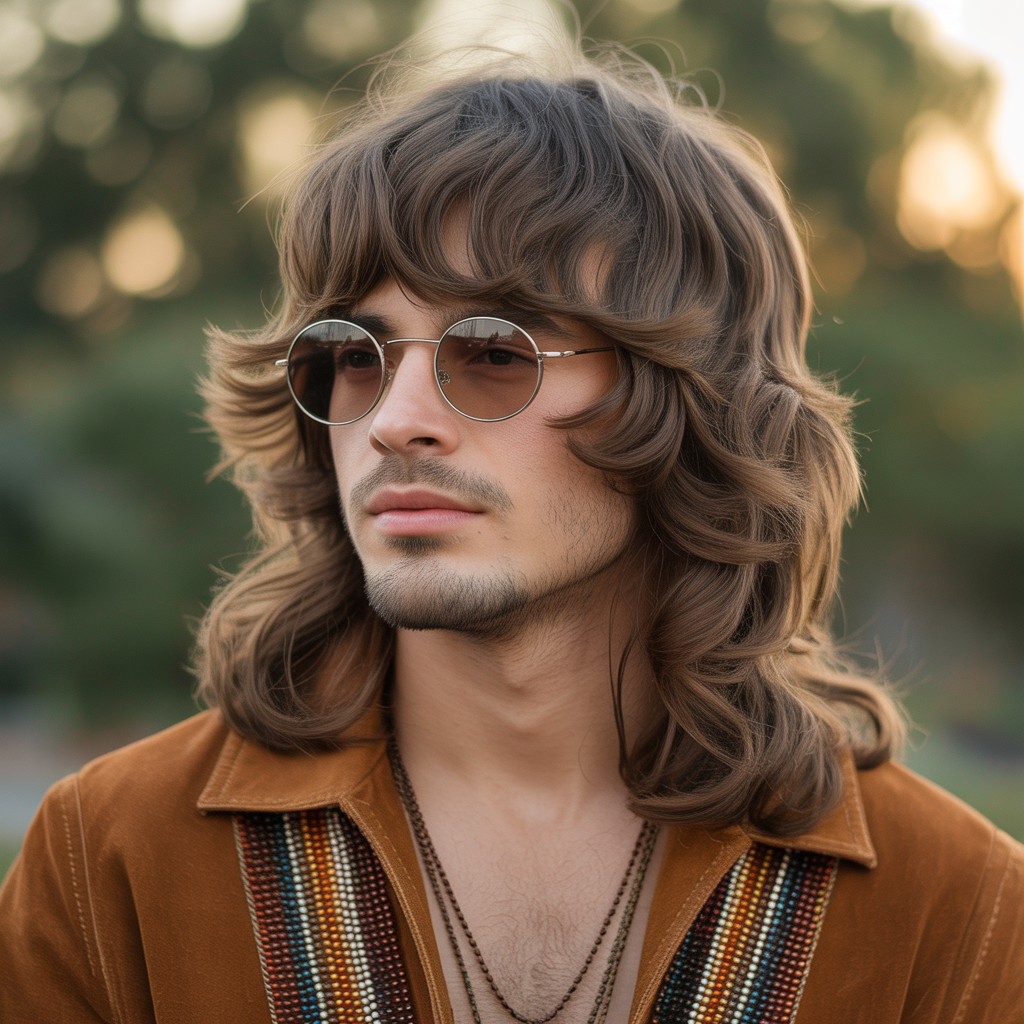 1960s hippie hairstyles