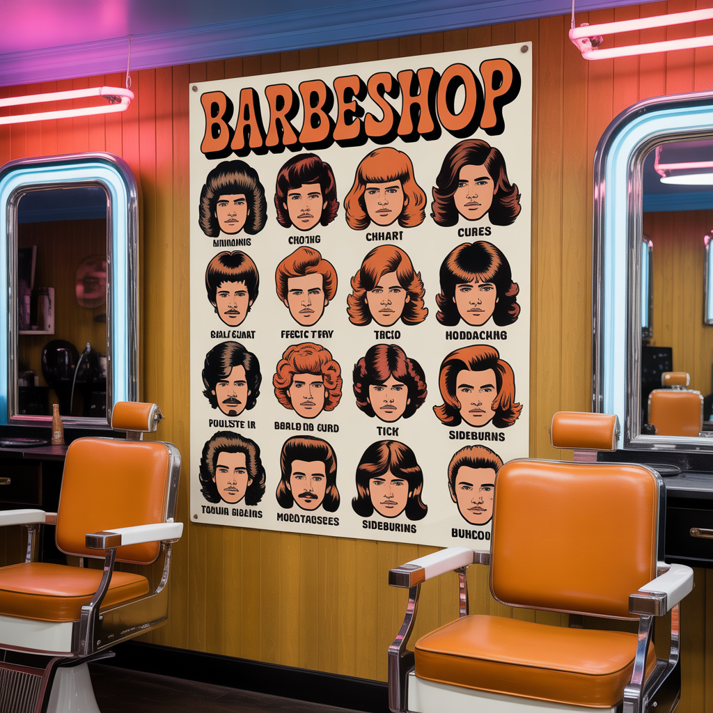 1970s barbershop chart