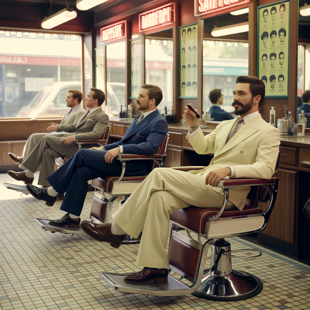 1970s barbershop chart