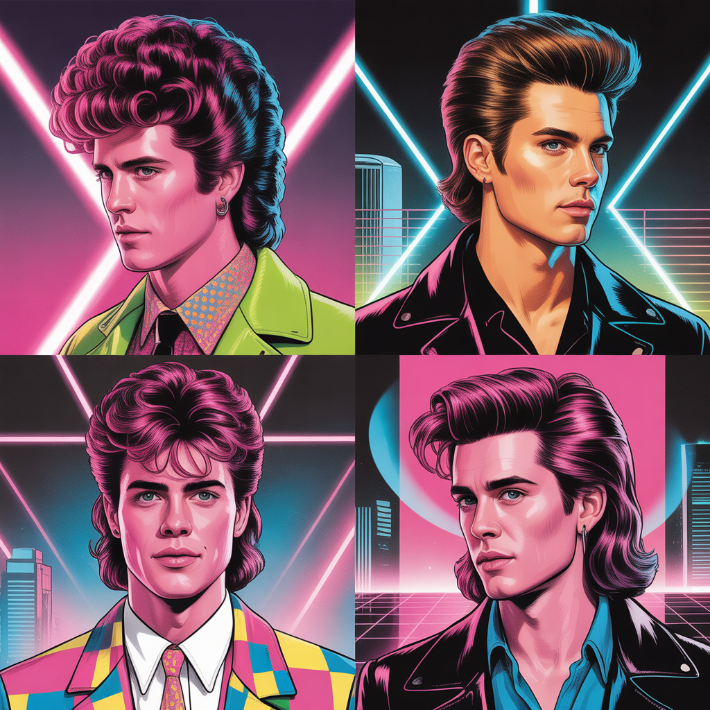 1980s mens hairstyles