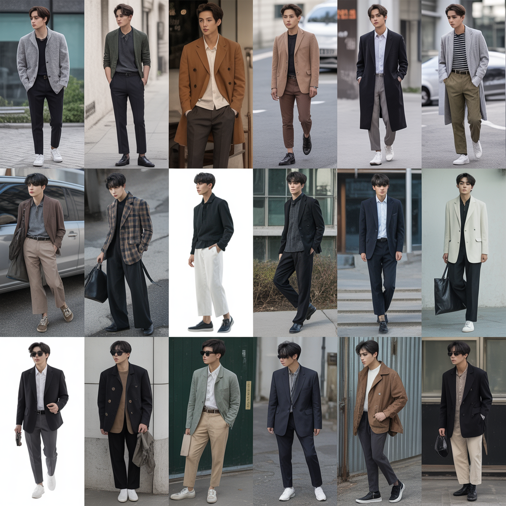 20 best korean men early fall outfits ideas in