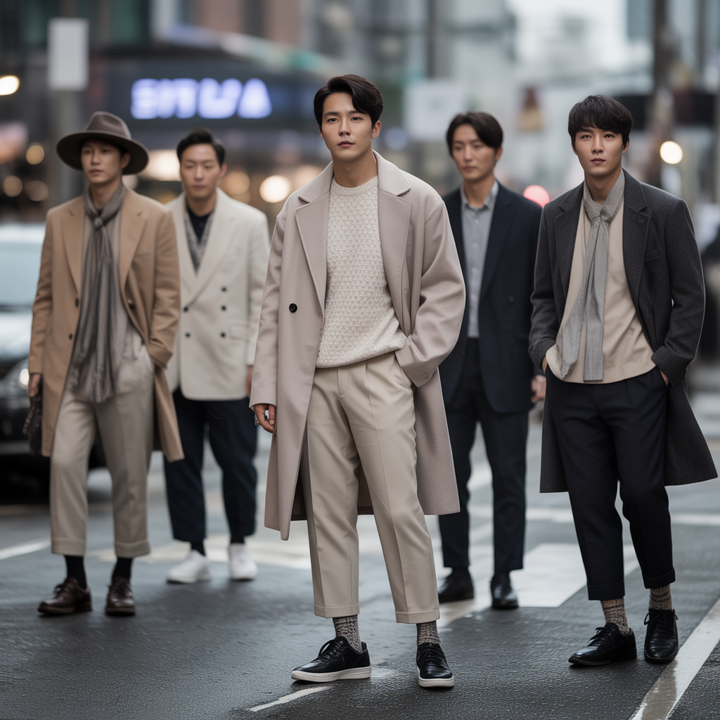 20 best korean men early fall outfits ideas in