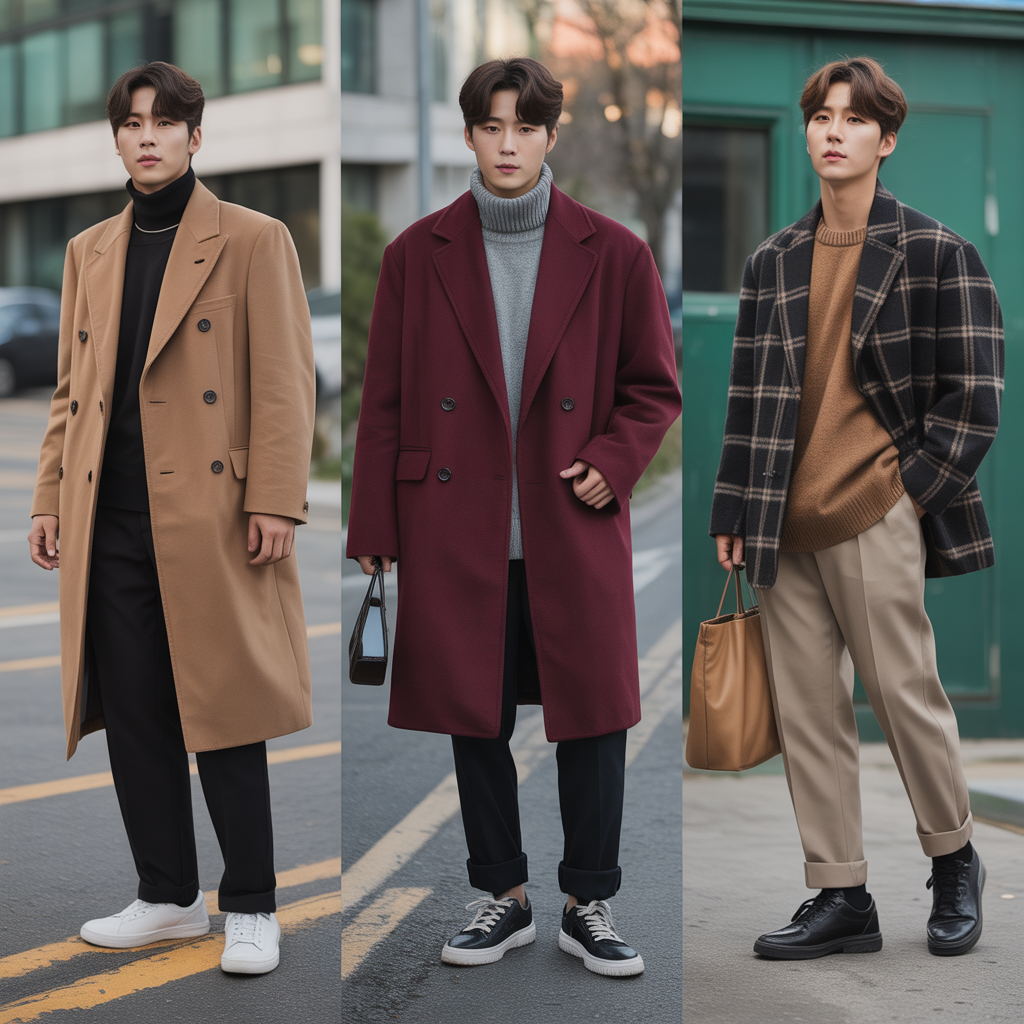 20 korean mens fashion outfit ideas in early winter
