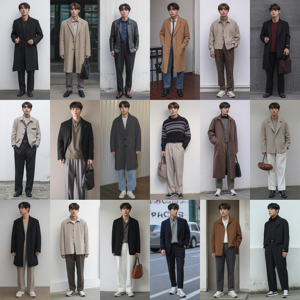 20 korean mens fashion outfit ideas in early winter