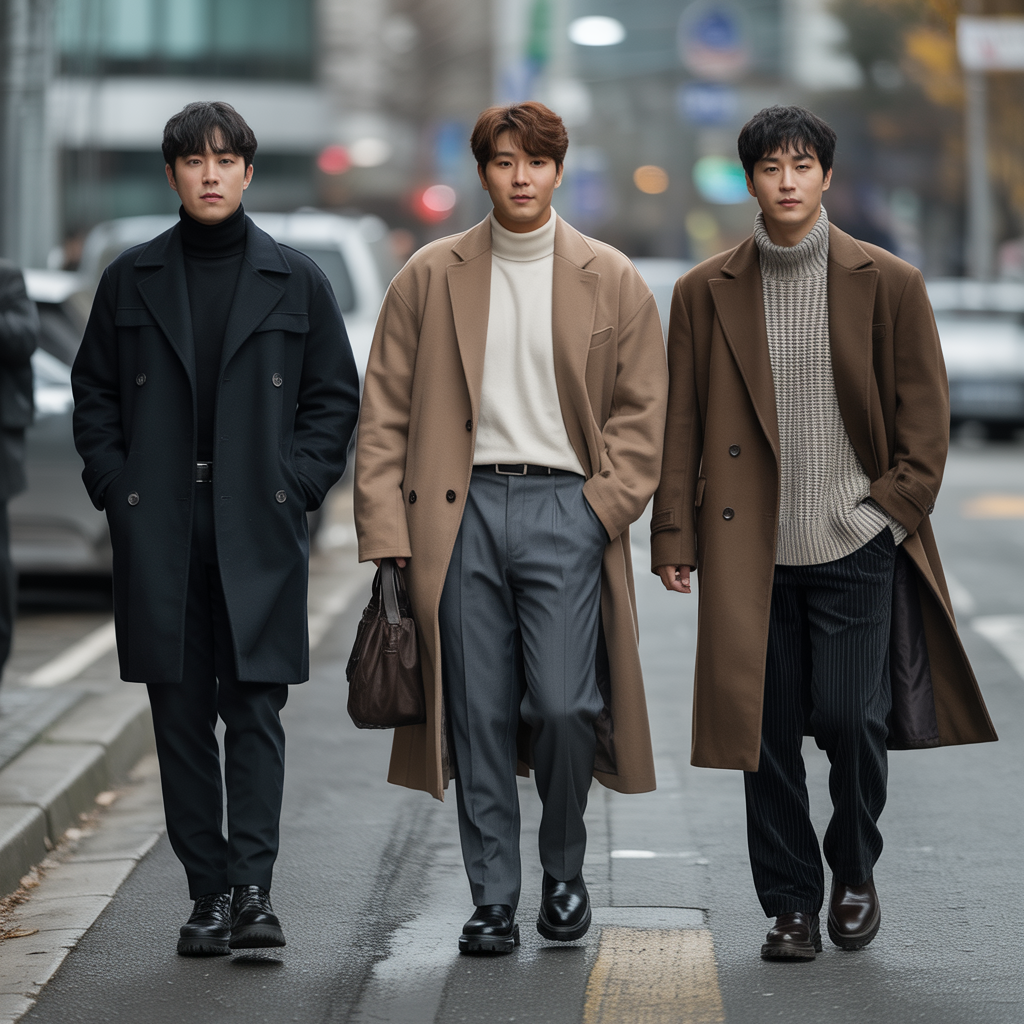 20 korean mens fashion outfit ideas in early winter