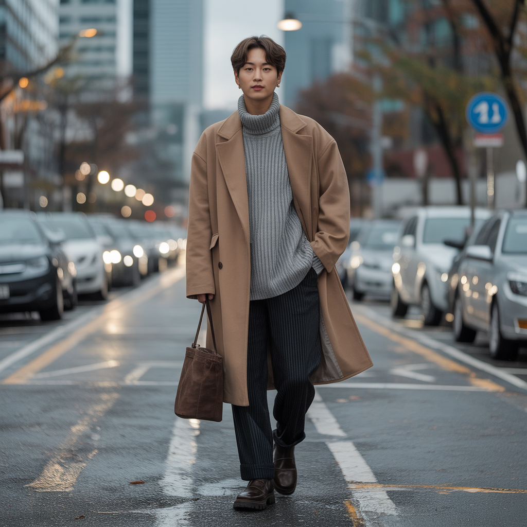 20 korean mens fashion outfit ideas in early winter