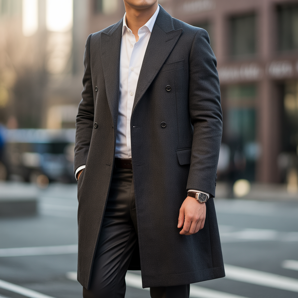 20 stylish korean mens outfit ideas with overcoat