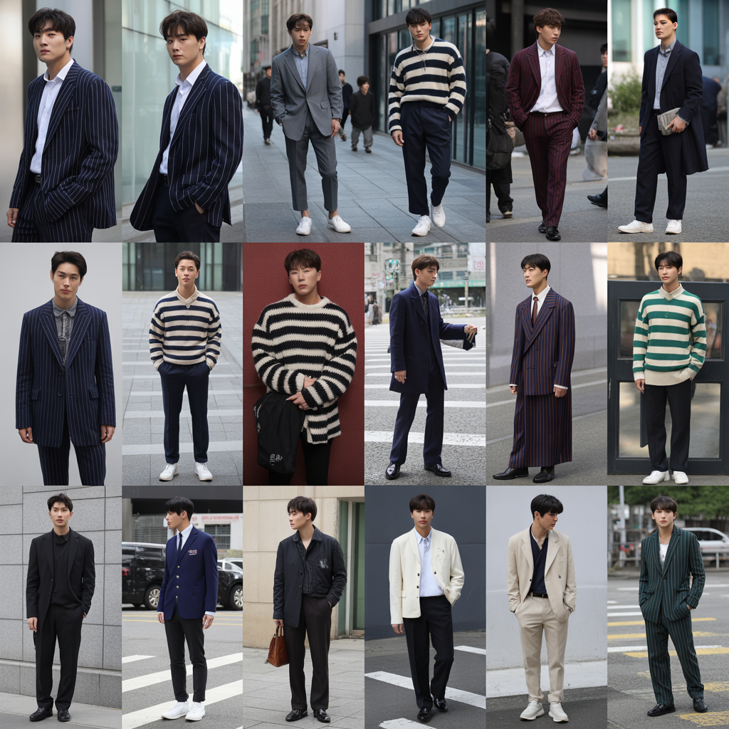 20 ways to wear style stripes like korean men