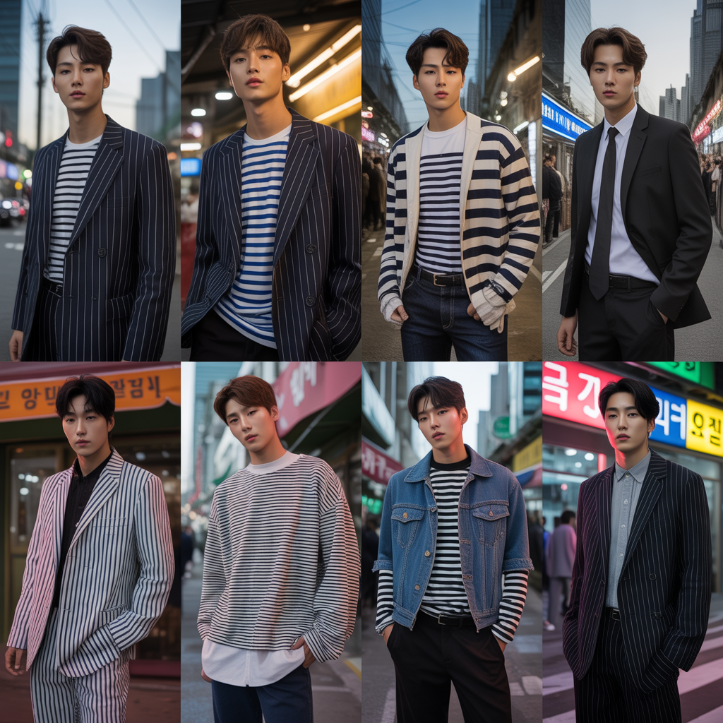 20 ways to wear style stripes like korean men
