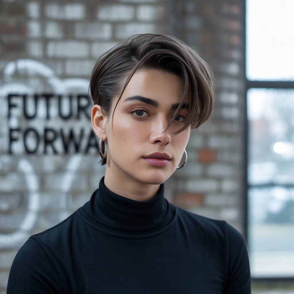 androgynous hair