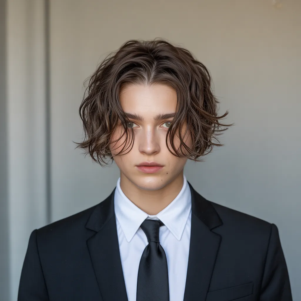 androgynous hair