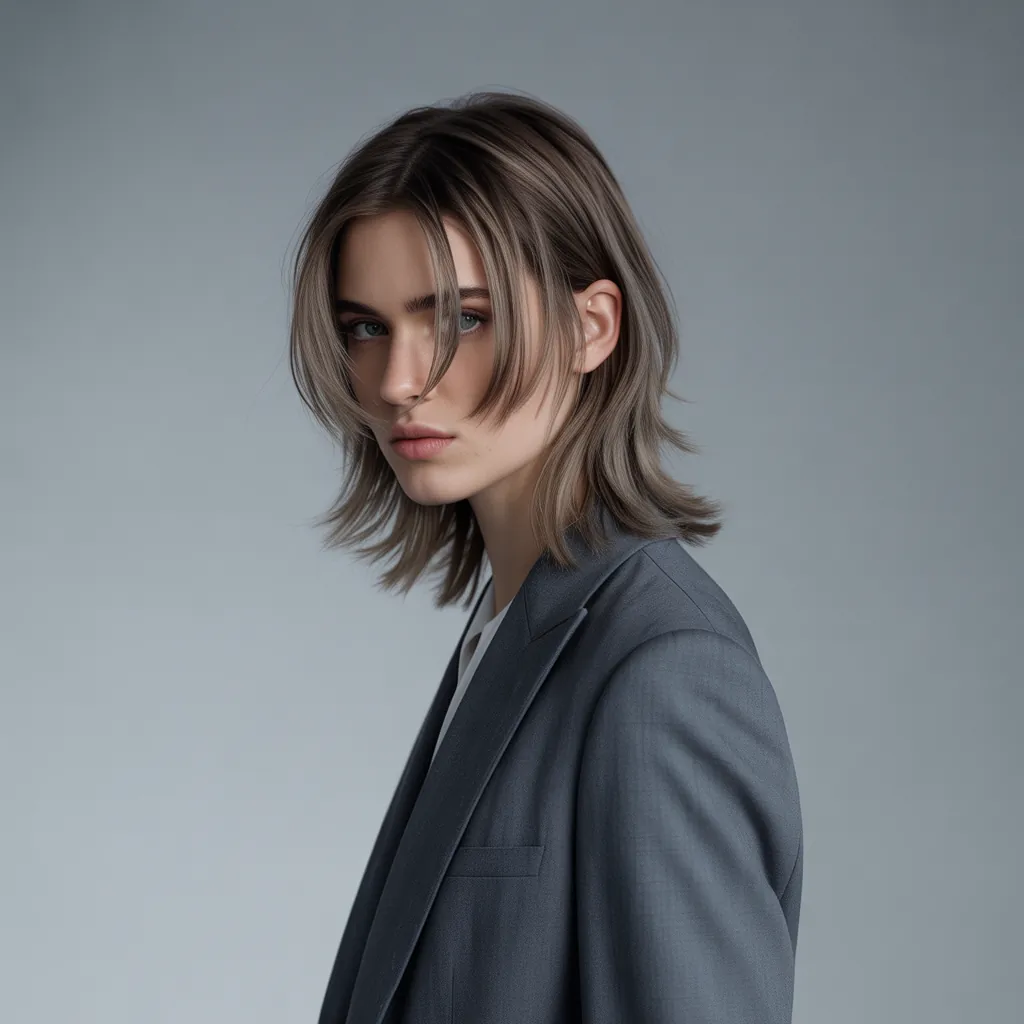 androgynous hair