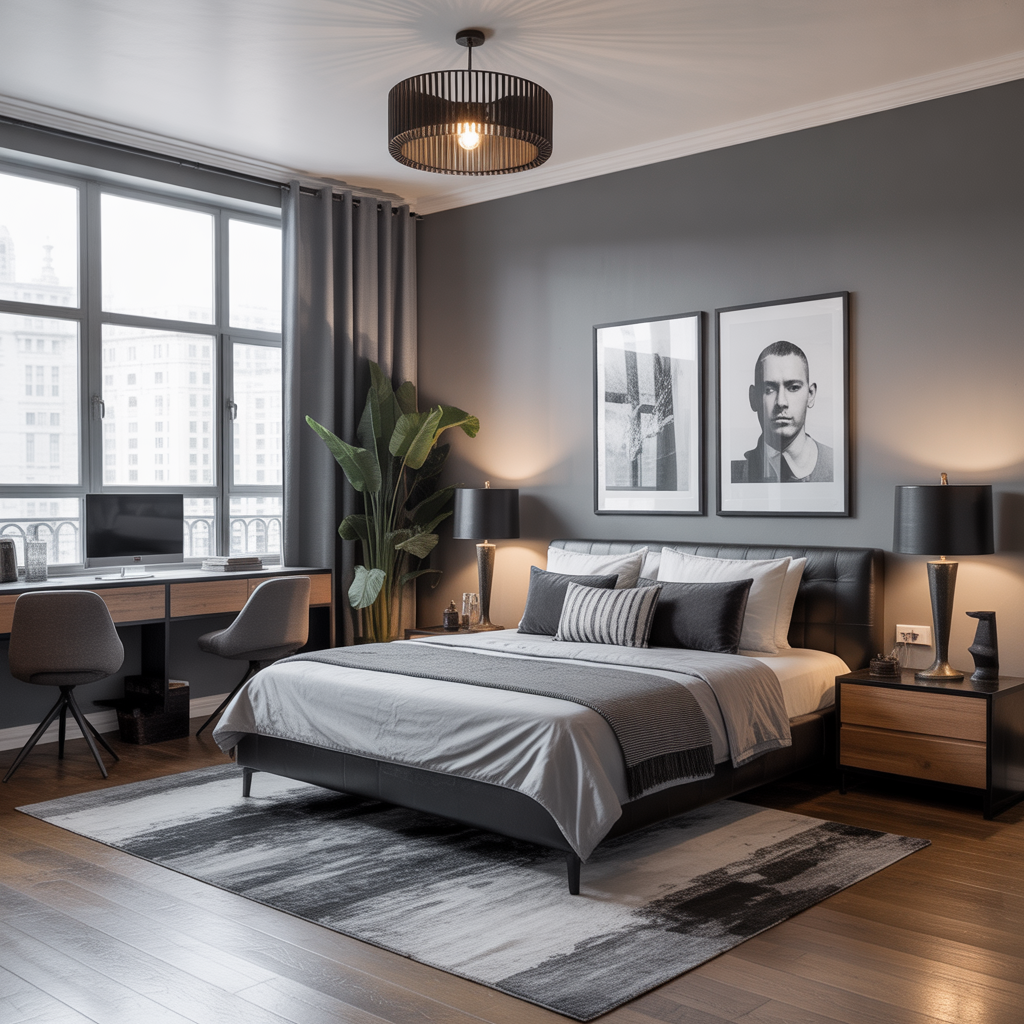 bachelor apartment decor ideas