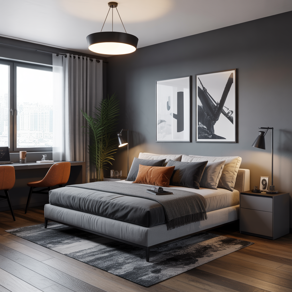 bachelor apartment decor ideas