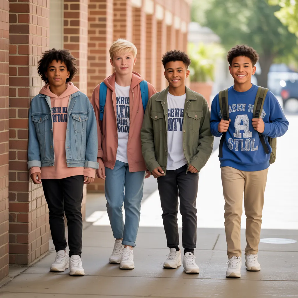 back to school outfits middle school