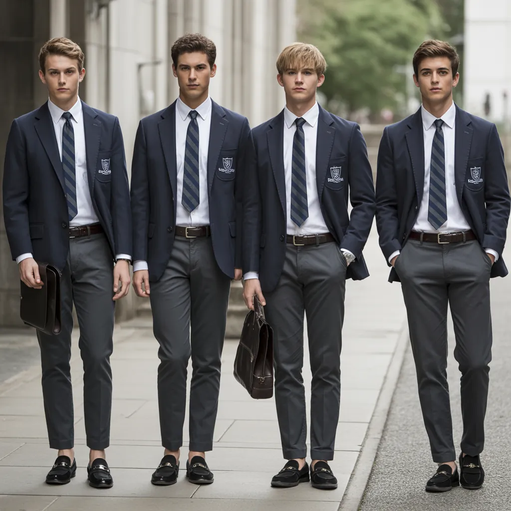 back to school uniform outfits