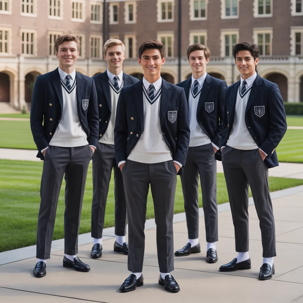 back to school uniform outfits