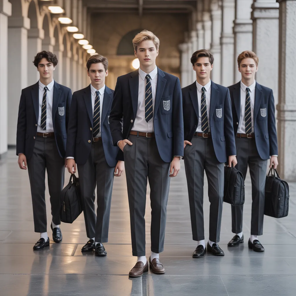 back to school uniform outfits