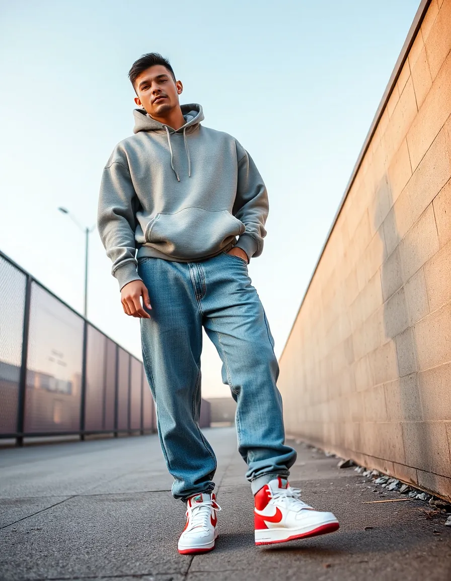 baggy jeans outfits for men